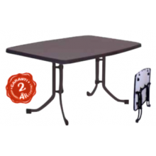 150 x 90 cm Bord Sort Granit look  plade med Sort slag-  fast Plast kant  ”Mercalit”
