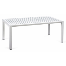 100 x 60 cm. Hvidt Sofa-Bord ”Tavolino” Plast