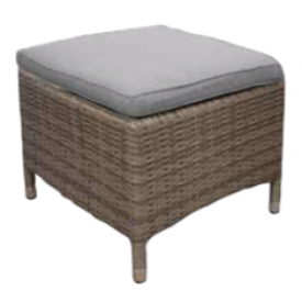 Fod-skammel eller Sofa-bord med hynde 44 x 45 cm