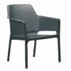 Bred stol fåes i Antrasit eller Hvid eller Taupe ”NET comfort” (144B+145A+145B)