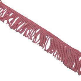 Frynser Lys Rød, BOMULD (6cm) Pr. metter