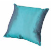 40 x 40 cm Sofa pynte pude = Turkis, THAI-SILKE (Dess. 1201)