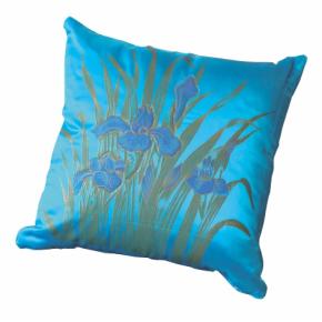 Dess. 1221 Turkis med dekoration, THAI-SILKE