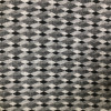 43 x 43 cm Træ-Sæde - Havehynde =  Grå/Hvid, Lucy løst POLYESTER (Dess. 1313)