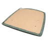 43 x 43 cm Træ-Sæde - Havehynde =  Grøn, Lucy løst POLYESTER (Dess. 1315)