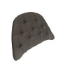 55 x 57 cm Sabrina Sæde Stol - Havehynde = Taupe, BOMULD+POLYESTER (Dess. 188)