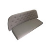 165 x 57 + 190 x 48 cm Sabrina Sæde 3 pers. Sofa - Havehynde = Taupe, BOMULD+POLYESTER (Dess. 188)