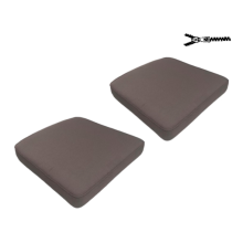 57 x 53 cm Net-comf ort Nardi - Havehynde = Taupe, BOMULD+POLYESTER (Dess. 188) 2 Stk