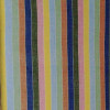 50 x 48 / 75 cm Højryg pos. stol hynde - Havehynde = Pastelfarvet 2,5 cm. Stribet, INDISK BOMULD (Dess. 220)