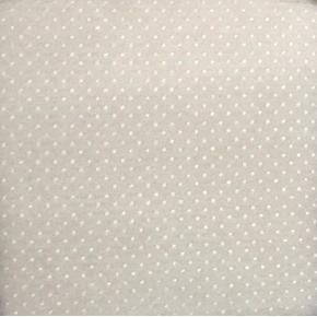 Dess. 310 LYSE prikker, BOMULD+POLYESTER