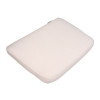50 x 37 cm Fod til relax 40 - Havehynde = Hvid - med nist, BOMULD+POLYESTER (Dess. 373)