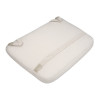50 x 37 cm Fod til relax 40 - Havehynde = Hvid - med nist, BOMULD+POLYESTER (Dess. 373)