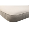 60 x 125 / 75 cm Solvogn - Havehynde = Hvid - med nist, BOMULD+POLYESTER (Dess. 373)