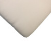 50 x 40 + 48 / 80 cm Relax Hvilestol med Lomme - Havehynde = Hvid - med nist, BOMULD+POLYESTER (Dess. 373)