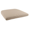 48 x 48 cm Net-Nardi Plaststol HYNDE - Havehynde = Beige Ensfarvet, OLEFINE (Dess. 4702)