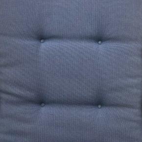 Dess. 4724 Mellem blå Ensfarvet, POLYESTER