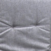 60 x 125 / 75 cm Solvogn - Havehynde = Grå Ensfarvet struktur, DRALON (Dess. 5115)