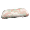 50 x 25 cm Arm pude - Havehynde = Pistache Rosa blomster med blade, JACQUARD-VÆVET DRALON (Dess. 536)