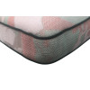 60 x 125 / 75 cm Solvogn - Havehynde = Pistache Rosa blomster med blade,  JACQUARD-VÆVET DRALON (Dess. 536)