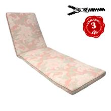 60 x 125 / 75 cm Solvogn - Havehynde = Pistache Rosa blomster med blade,  JACQUARD-VÆVET DRALON (Dess. 536)
