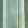 50 x 25 cm Arm pude - Havehynde = Grøn og Beige striber, DRALON (Dess. 558)