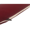 40 x 20 cm Nakkepude - Havehynde =  Bordeaux Ensfarvet - Hvid kæder, DRALON (Dess. 585)