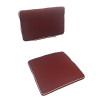 45x28cm + 45x42cm Klapstol ryg og sæde - Havehynde = Bordeaux Ensfarvet, DRALON (Dess. 585)