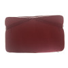 45x28cm + 45x42cm Klapstol ryg og sæde - Havehynde = Bordeaux Ensfarvet, DRALON (Dess. 585)