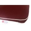 45x28cm + 45x42cm Klapstol ryg og sæde - Havehynde = Bordeaux Ensfarvet, DRALON (Dess. 585)