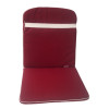 48 X 38 / 52 cm TEAK = SKIPPER - Havehynde = Bordeaux Ensfarvet, DRALON (Dess. 585)
