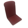 44 x 38 / 60 cm Teak = Java - Havehynde = Bordeaux Ensfarvet, DRALON (Dess. 585)