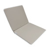 50 x 44 / 48 cm Lille ryg hynde - Havehynde = Brun & Beige med gren mønstre, BOMULD (Dess. 5859) 2 Stk