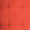 50 x 48 / 64 cm Mellem Elipse hynde - Havehynde (Størrelse. xx 34) = Rød Ensfarvet struktur, GLAT POLYESTER (Dess. 5892)