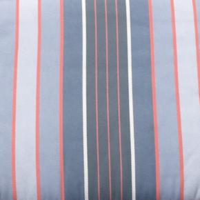 Dess. 592 Blå og grå med smal rød striber, DRALON
