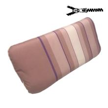 50 x 25 cm Arm pude - Havehynde = Brun og Beige samt lilla med lila højde, DRALON (Dess. 593)