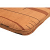 44 x 38 / 60 cm Teak = Java - Havehynde = Brun med brune abstrakt motiver, VELOUR POLYESTER (Dess. 603)
