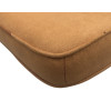 60 x 125 / 75 cm Solvogn - Havehynde = Brun med brune abstrakt motiver, VELOUR POLYESTER (Dess. 603)