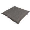 48 x 48 cm Bænk / Taburat hynde - Havehynde = Grå, POLYESTER (Dess. 6055)