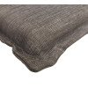 48 x 48 cm Bænk / Taburat hynde - Havehynde = Grå, POLYESTER (Dess. 6055)