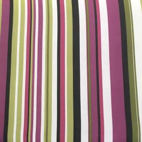 Dess. 6140 Stribet flerfarvet, BOMULD