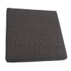 45 x 43 cm Sæde - Havehynde = Gråt, POLYESTER (Dess. 6199)