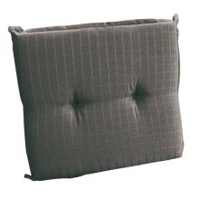 50 x 45 cm Sæde hynde - Havehynde = Grå ternet-struktur, POLYESTER (dess. 6480)