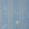 48 x 44 / 64 cm ALU Effel - Havehynde = Blå / Beige,  JACQUARD - vævet, BOMULD+POLYESTER (Dess. 651)