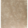 Pude 45x45 cm = Beige / Beige Blomster og blad motiver, Jacquard-vævet BOMULD+POLYESTER (Dess. 652)