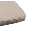 48 x 44 / 64 cm ALU Effel - Havehynde = Beige Brun struktur vævet, BOMULD+POLYESTER (Dess. 666)