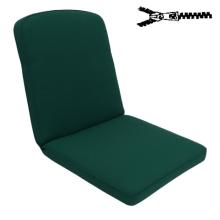 50 x 48 / 52 cm Lav rygget hynde - Havehynde = Jagt-Grøn Ensfarvet, DRALON (Dess. 706)