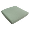 57 x 53 cm Net-comfort Nardi - Havehynde = Veda Grøn Ensfarvet, DRALON (Dess. 7071) 2 Stk