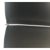 50 x 40 + 48 / 80 cm Relax Hvilestol med Lomme - Havehynde = Sort Ensfarvet, DRALON (Dess. 709)