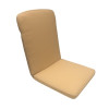 50 x 48 / 64 cm Mellem Elipse hynde - Havehynde = Beige Ensfarvet - DRALON (Dess. 714)