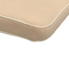 38 x 44 / 52 cm Teak + Resin Smal - Havehynde = Beige Ensfarvet, DRALON (Dess. 714) 2 Stk